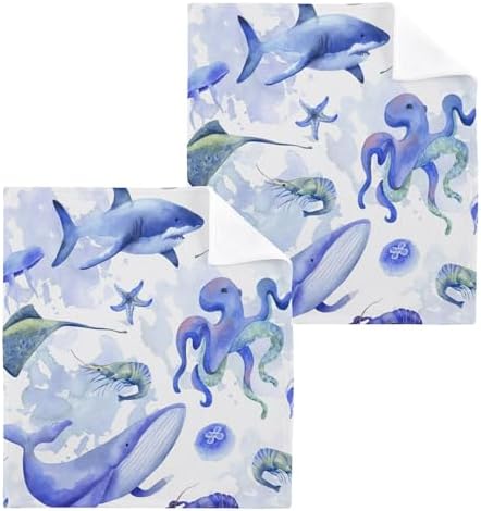 Sturdy 12x12 Inch Washcloths for Fast Drying Multiple Uses