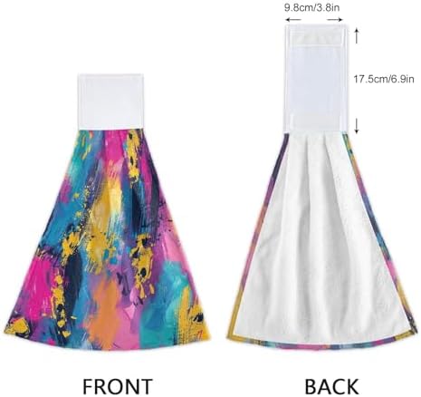 RPLife 2-Piece Graffiti Print Hand Towels