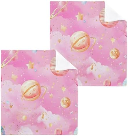 Xigua Glittery Bright Fingertip Washcloths Set
