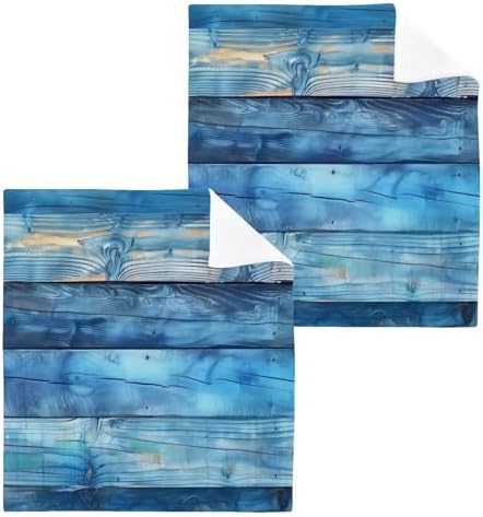 Teal Soft Washcloth Set