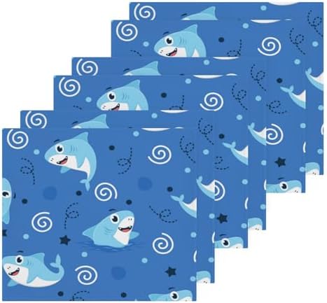 Yettasan Shark Washcloth 2-Pack
