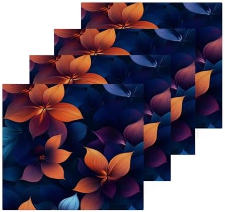 Fragrant Floral Washcloth Set for Fast Dry