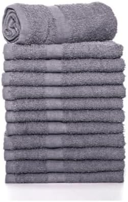 Multipurpose 100 Cotton Hand and Bathroom Towels for Home and Commercial Use