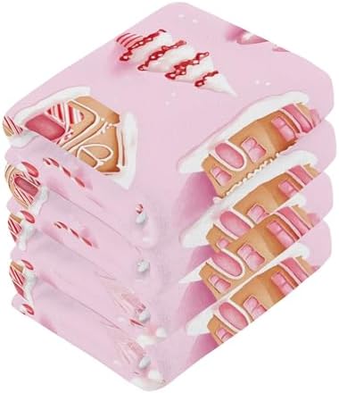 Joyful Christmas Washcloths - Fast-Drying-absorbent Multi-Purpose