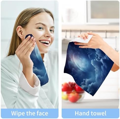 High-Quality Monthly Cleaners for Faces Yettasbin Moon Cloud Washcloths