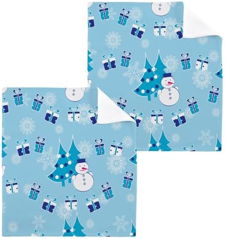 Xigua Christmas Tree Washcloth Set