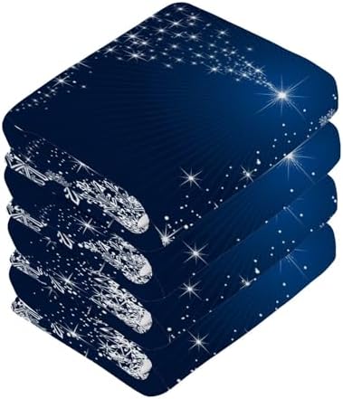 Snowflake Baby Adult Washcloths