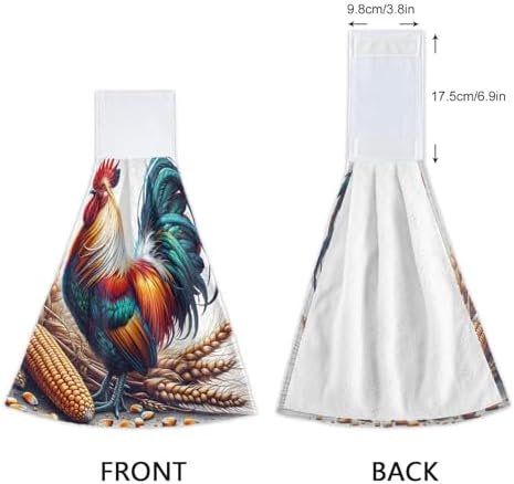 Fast-Drying Bulk-Free Hand Towels Set of 2