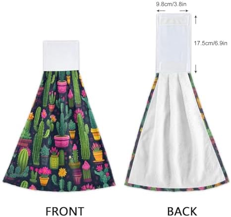Perfect for Kids 182x14 Green Hanging Hand Towels
