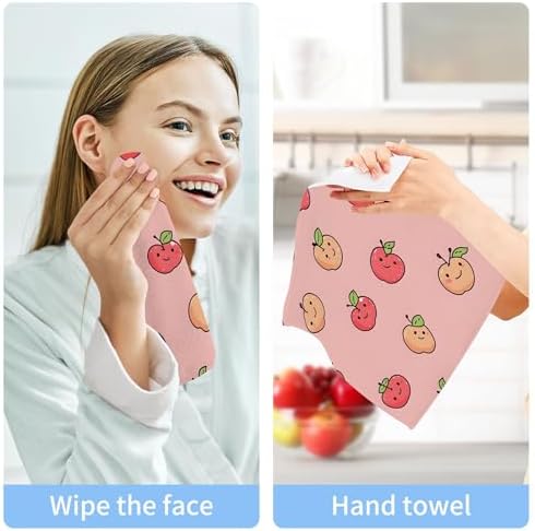 Sturdy yet Absorbent Washcloth Set for Home Travel