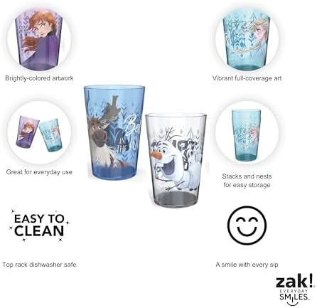 Zak Designs Disney Frozen 2 Nesting Tumblers Set