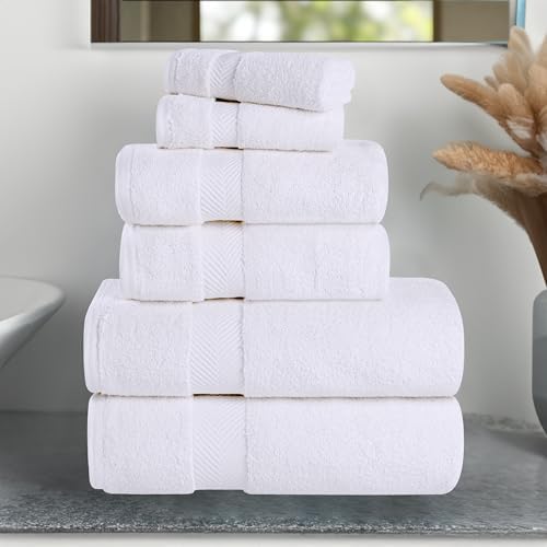 Superior Zero Twist 100 Cotton bathroom towel set