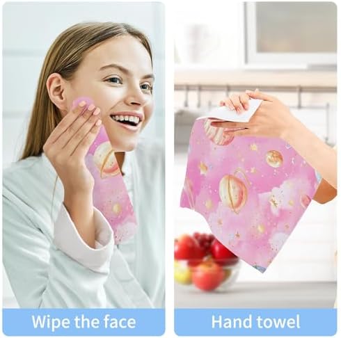 Xigua Glittery Bright Fingertip Washcloths Set