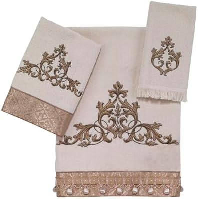 Avanti Linens - Monaco Collection Ivory Hand Towel