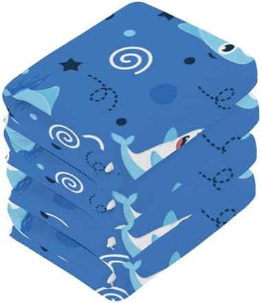 Yettasan Shark Washcloth 2-Pack