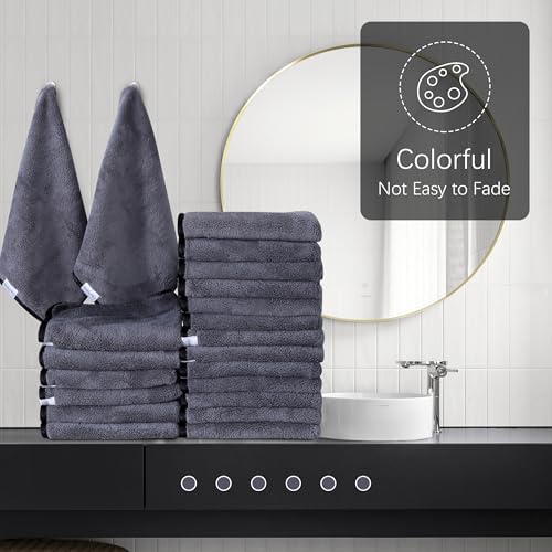 Cosy Family 24-Pack Washcloths
