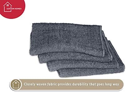 COTTON HOMES Soft Cotton Washcloth 11x11 18 Pack 4 Free