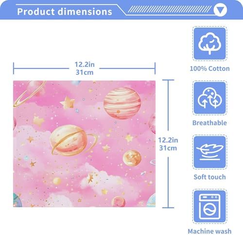 Xigua Glittery Bright Fingertip Washcloths Set
