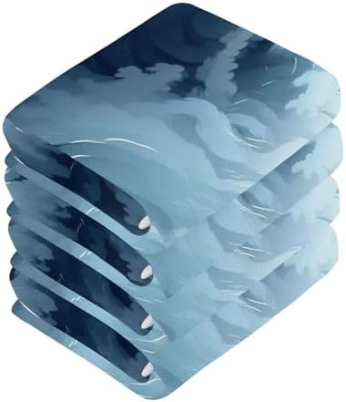 Yettasbin - Blue Texture Washcloth Set