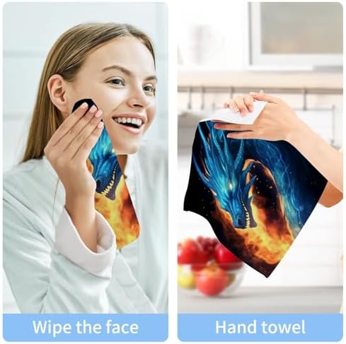 High-Quality Dragon Washcloths 2-Pack