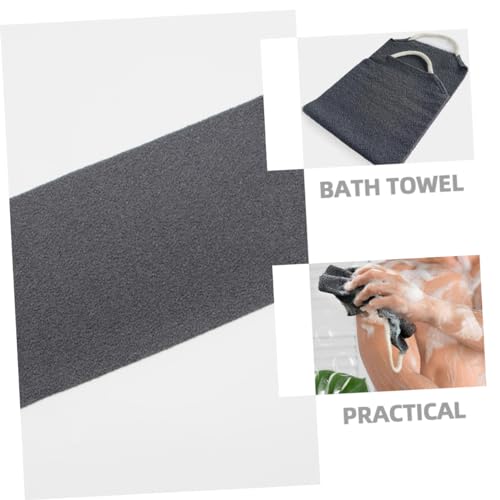 Hoement Frosted Bath Towel Back Exfoliating Cloths 1