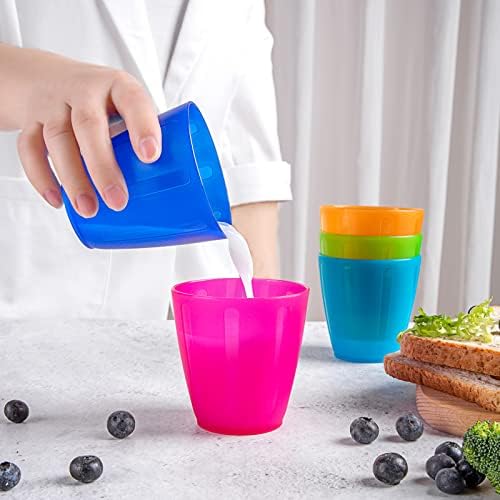 Fun Multicolor Plastic Cups for Kids