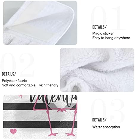 Adorable Magic Kitchen Towels 2PCS Flamingo Design