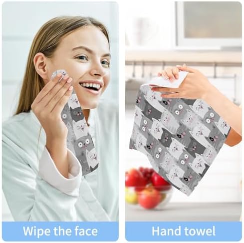 Grey Cat Multi-Use Washcloths