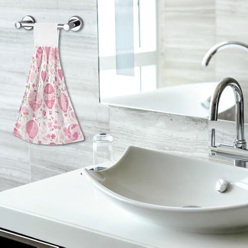 Hot Balloon Hand Towels 2 Pcs