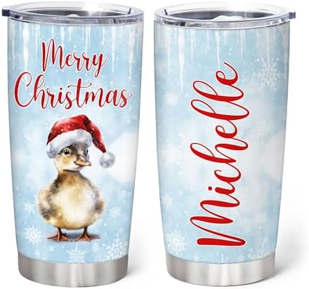 Stylish Vacuum-Insulated Stainless Steel Tumbler for Coffee More