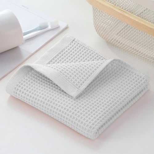 Soft Household Washcloth with Honeycomb Texture for Face Body and Hands