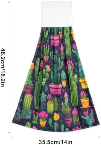 Perfect for Kids 182x14 Green Hanging Hand Towels