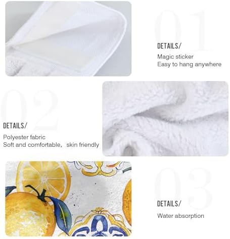 Bathroom Towel with Hanging Loop