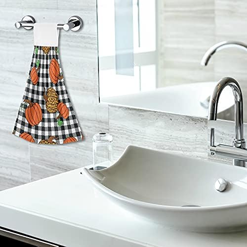 Leopard Plaid Kitchen Towels