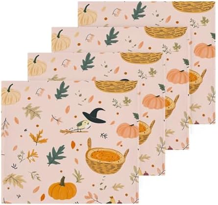Xigua Autumn Harvest Washcloth Set 12x12