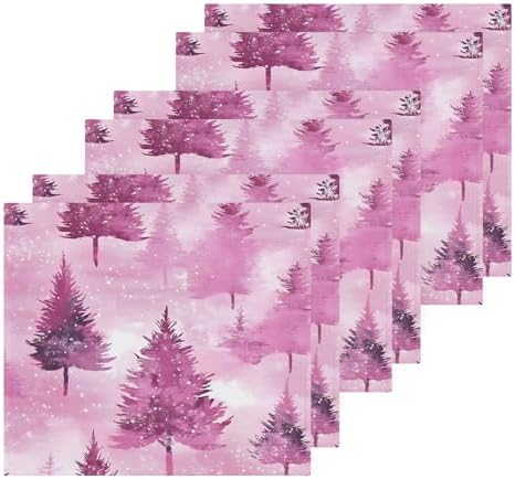 Xigua Winter Trees Washcloth Set