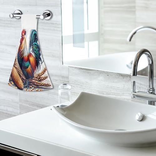 Fast-Drying Bulk-Free Hand Towels Set of 2