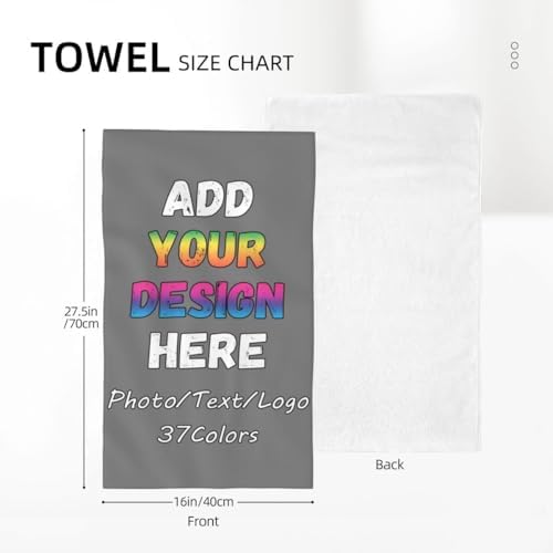 Personalized Travel Bathroom Washcloth
