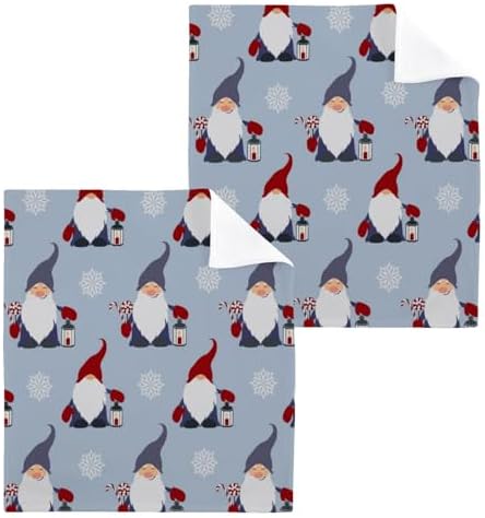 Christmas Gnome Washcloth Set 2 Pack