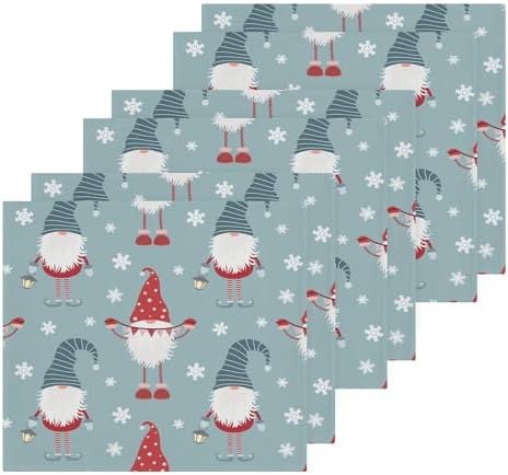 Xigua Christmas Gnome Washcloth Set