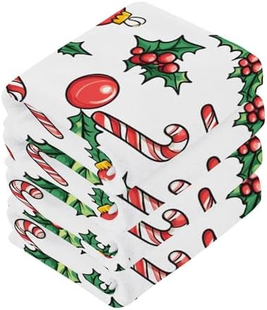 Cheerful Christmas Washcloths from Xigua