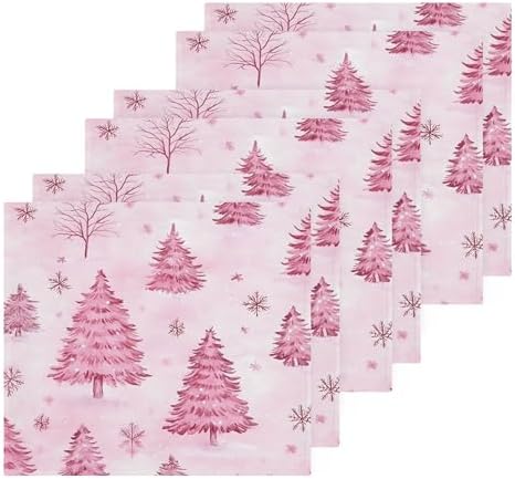 Xigua Christmas Washcloth Set - 12x12 Absorbent Towels for Home Kitchen Use