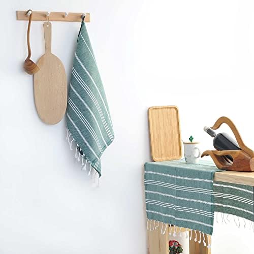 Cacala Luxury Turkish Hand Towels ArmyGreen