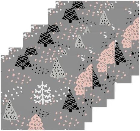 Burbuja Christmas Trees Washcloths