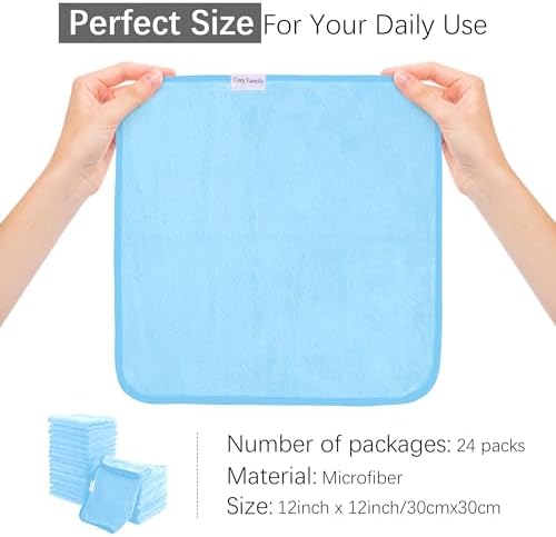 Perfect Soft Washcloths Set for Daily Use