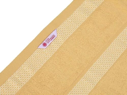 Elegant 6-Piece Solitaire Towel Set
