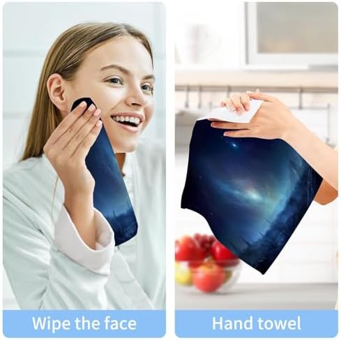 Galaxy Washcloth Set for Sleep Relaxation