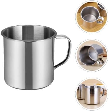 Kichvoe 2-Piece Stainless Steel Tumblers Lightweight Portable for Kids