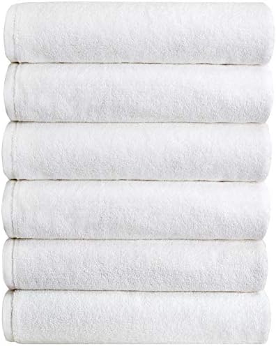 Pleasant Home 6 Pack Hand Towels Set 16 x 28