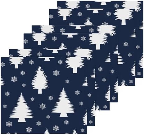 Xigua Christmas Trees Washcloths Set of 2 12x12 Inch 1